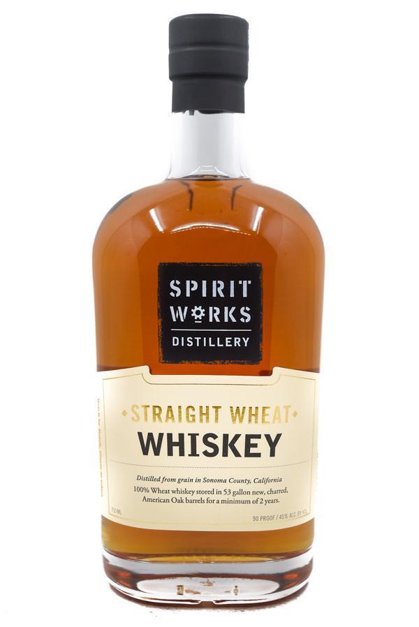 Bottle of Spirit Works California Straight Wheat Whiskey-Spirits-Flatiron SF