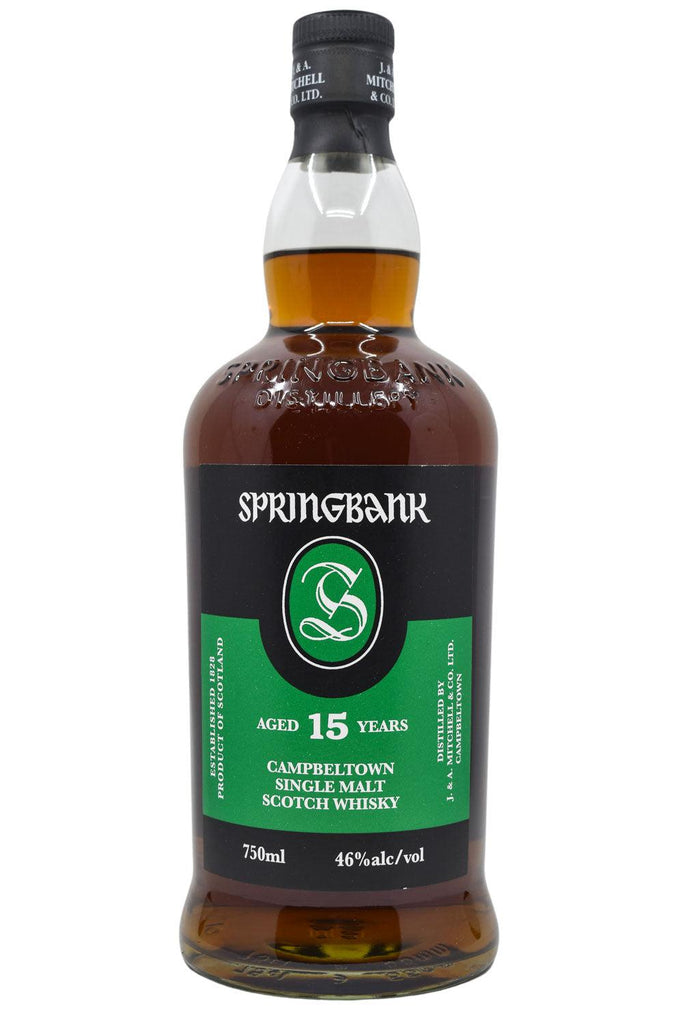 Bottle of Springbank 15 Year Single Malt Scotch Whisky-Spirits-Flatiron SF