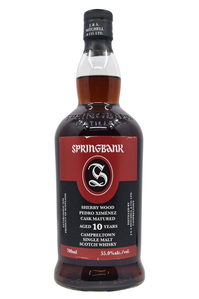Bottle of Springbank Sherry Wood 10 Year Old Campbeltown Single Malt Scotch-Spirits-Flatiron SF