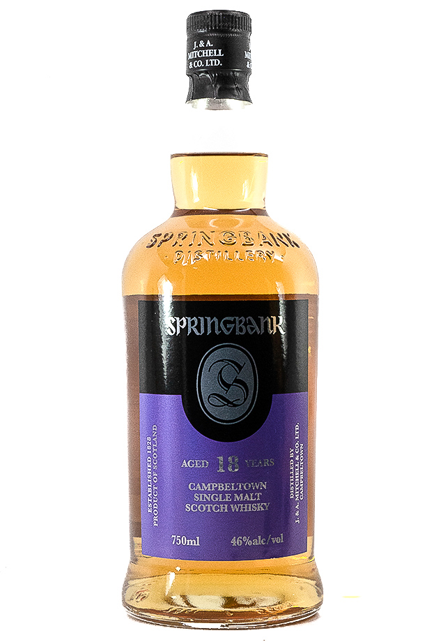 Bottle of Springbank Single Malt Scotch 18 year-Spirits-Flatiron SF