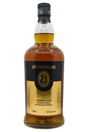 Bottle of Springbank Single Malt Scotch 21 year-Spirits-Flatiron SF