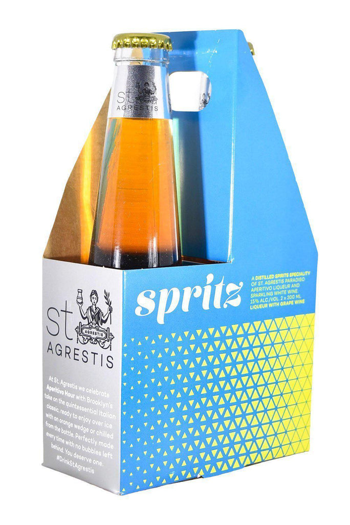 Bottle of St. Agrestis Bottled Spritz 2pk (200ml)-Spirits-Flatiron SF