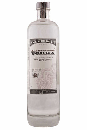 Bottle of St. George All Purpose Vodka-Spirits-Flatiron SF
