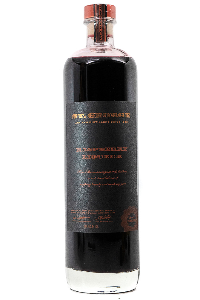 Bottle of St. George Raspberry Liqueur-Spirits-Flatiron SF