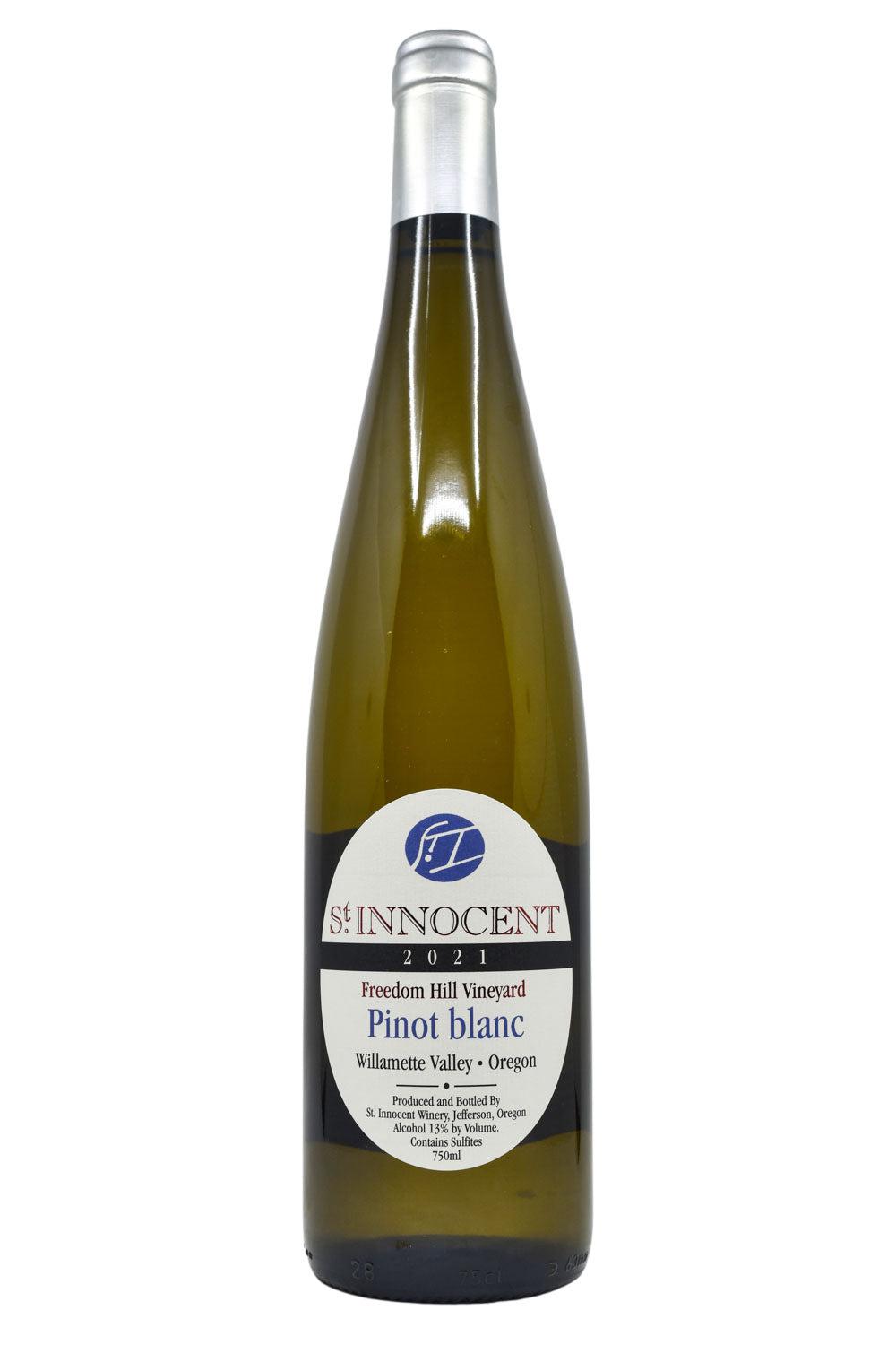 St. Innocent Willamette Valley Pinot Blanc Freedom Hill Vineyard