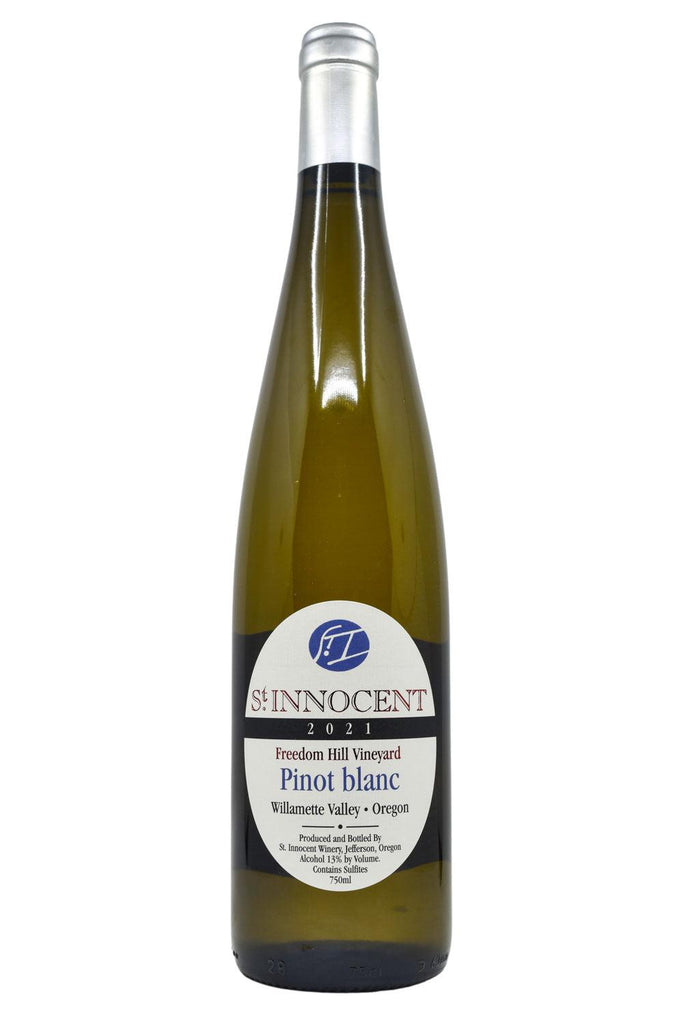 Bottle of St. Innocent Willamette Valley Pinot Blanc Freedom Hill Vineyard 2021-White Wine-Flatiron SF