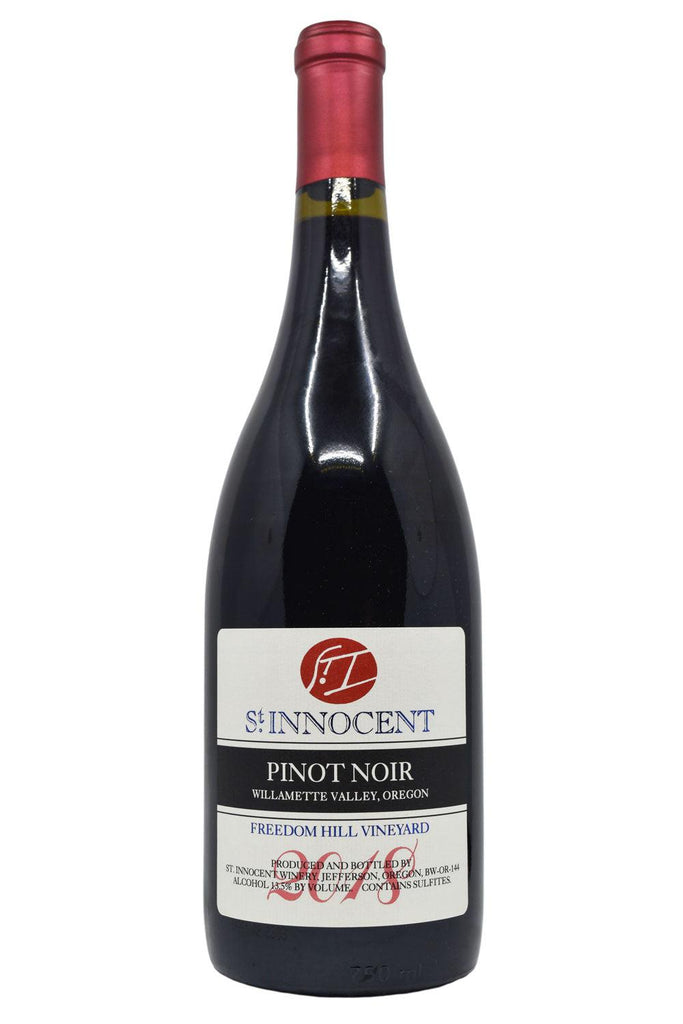 Bottle of St. Innocent Willamette Valley Pinot Noir Freedom Hill Vineyard 2018-Red Wine-Flatiron SF
