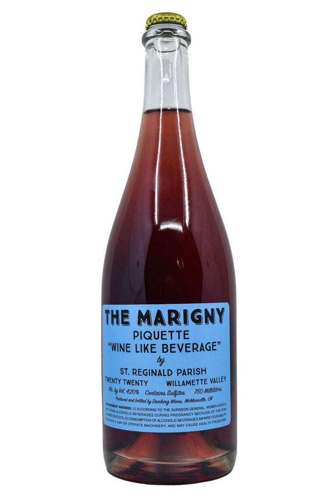 Bottle of St. Reginald Parish The Marigny Piquette Wine Like Beverage 2020-Red Wine-Flatiron SF