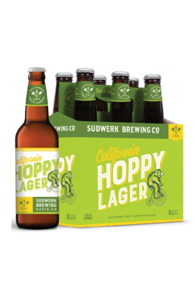 Bottle of Sudwerk Brewing Co. CA Hoppy Lager 6pk-Beer-Flatiron SF