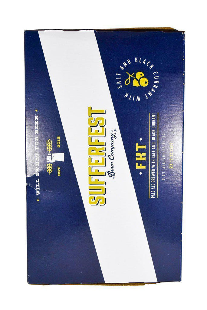 Bottle of Sufferfest Beer Co. Pale Ale FKT 6pk-Beer-Flatiron SF