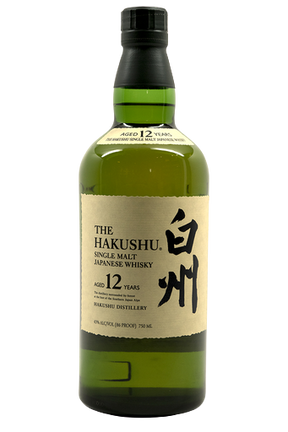 Bottle of Suntory Hakushu Japanese Whisky 12 Year-Spirits-Flatiron SF