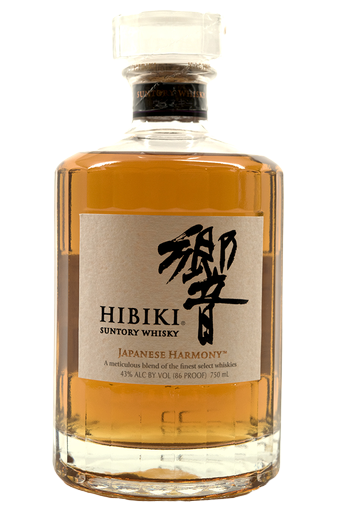 Bottle of Suntory Hibiki Japanese Whisky Harmony-Spirits-Flatiron SF