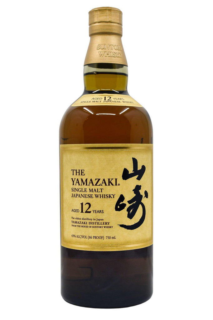 Bottle of Suntory Yamazaki Single Malt Japanese Whisky 12 Year-Spirits-Flatiron SF