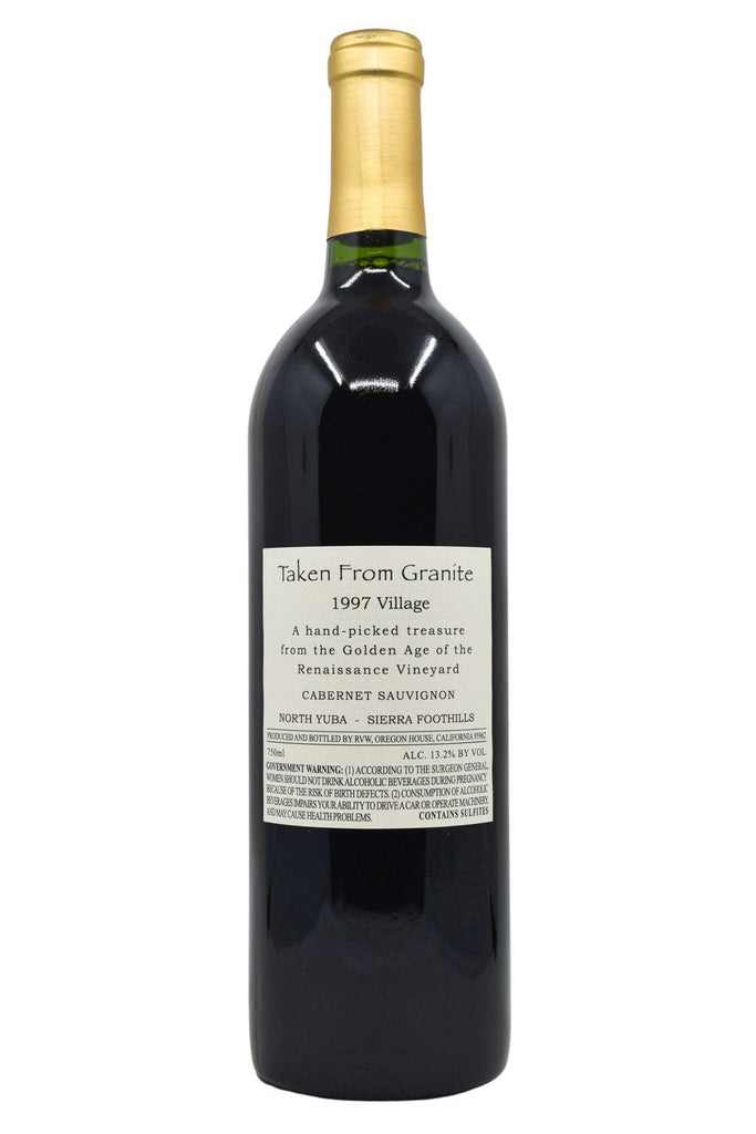 Bottle of Taken From Granite Sierra Foothills Cabernet Sauvignon Village 1997-Red Wine-Flatiron SF