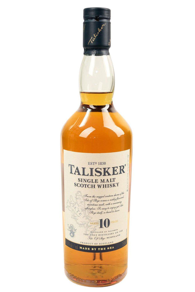 Bottle of Talisker Single Malt Scotch 10 Year-Spirits-Flatiron SF