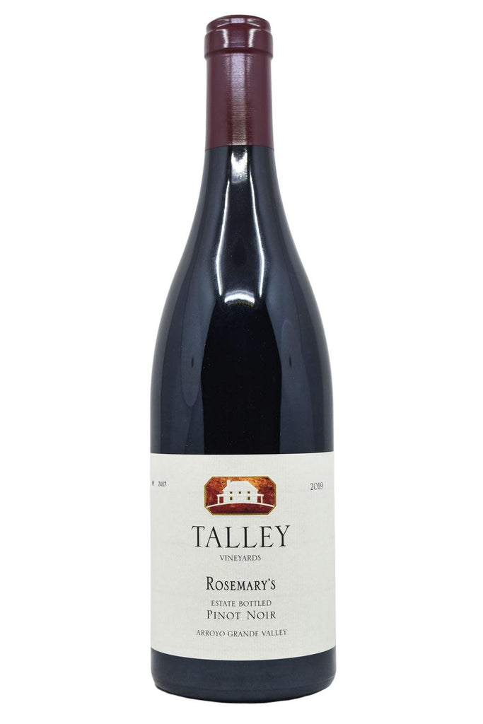 Bottle of Talley Vineyards Arroyo Grande Valley Pinot Noir Rosemary 2019-Red Wine-Flatiron SF