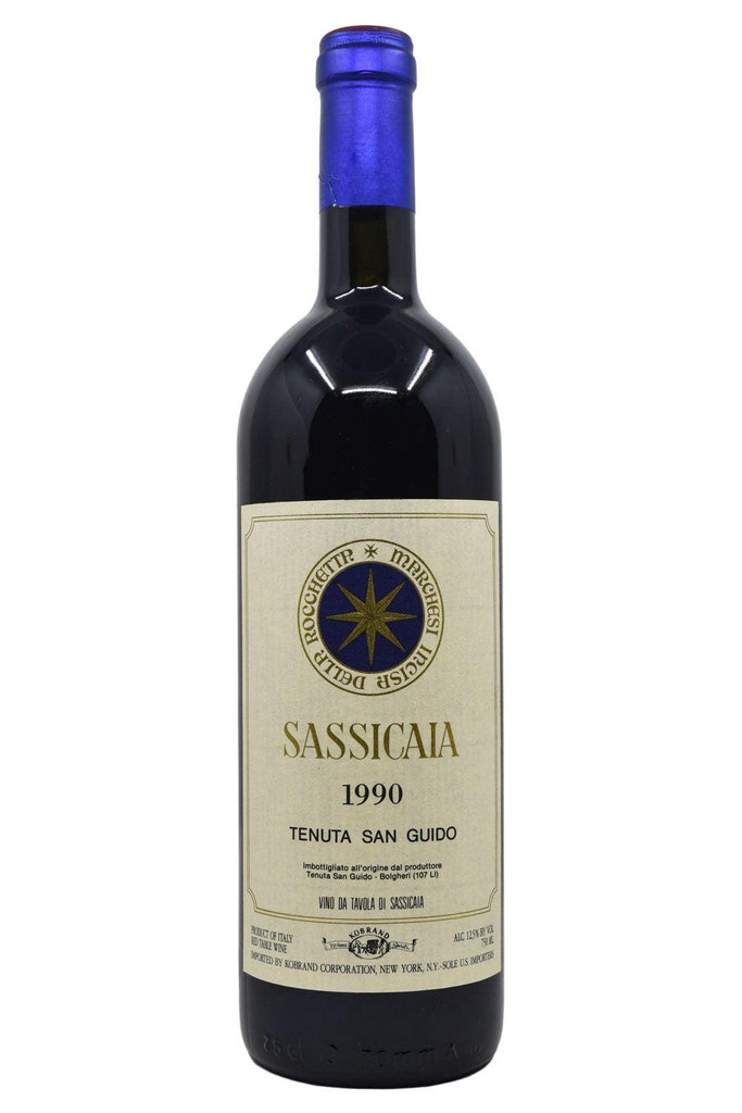 Bottle of Tenuta San Guido Sassicaia 1990-Red Wine-Flatiron SF