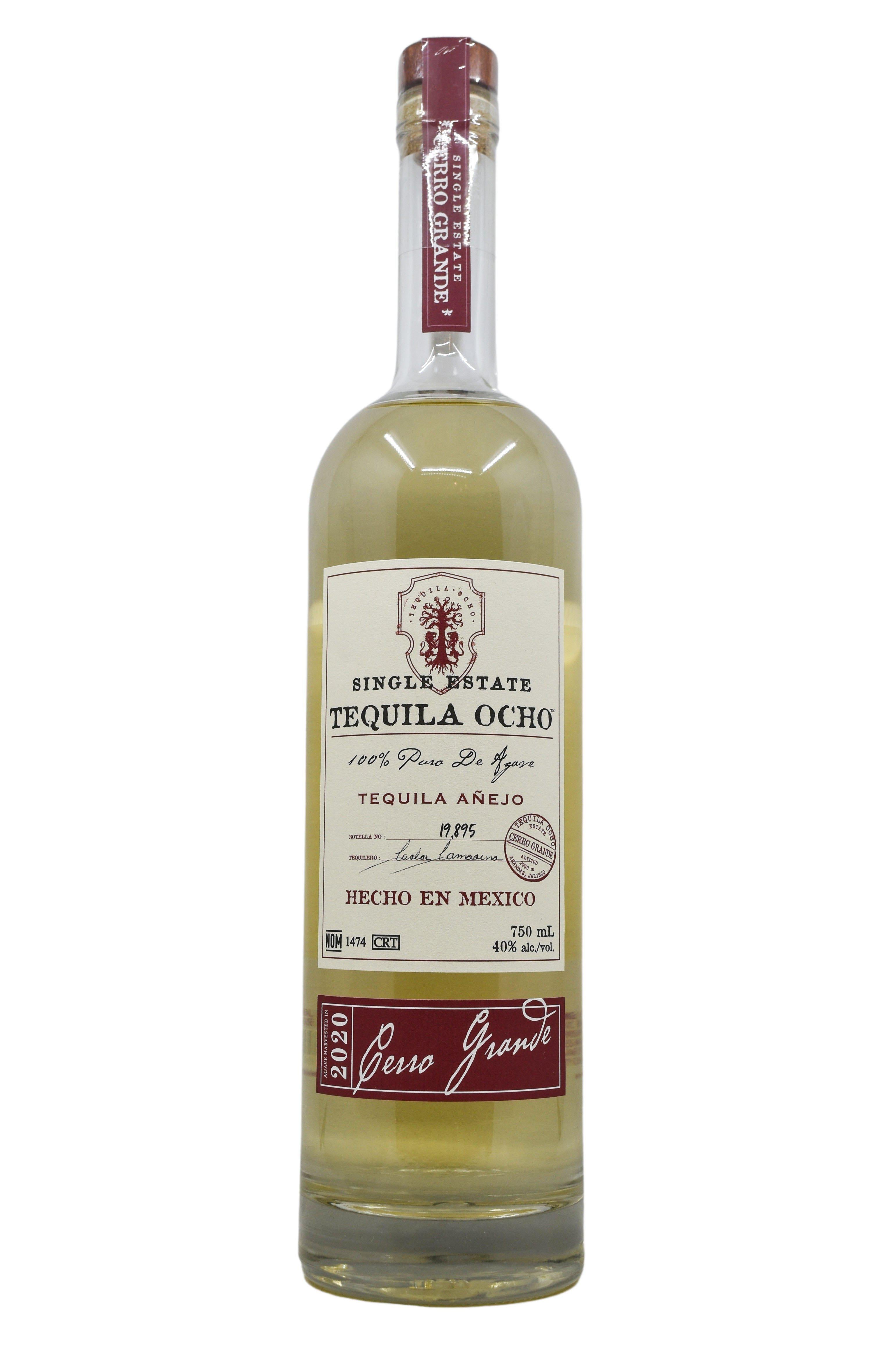 Tequila Ocho Anejo Cerro Grande 2020 Flatiron SF