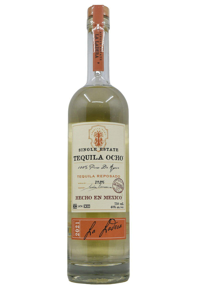 Bottle of Tequila Ocho Reposado La Ladera 2021-Spirits-Flatiron SF