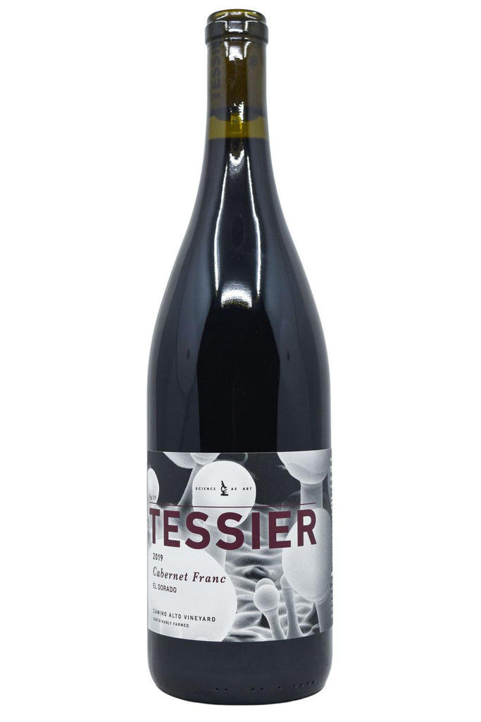 Bottle of Tessier Winery El Dorado Cabernet Franc Camino Alto Vineyard 2019-Red Wine-Flatiron SF