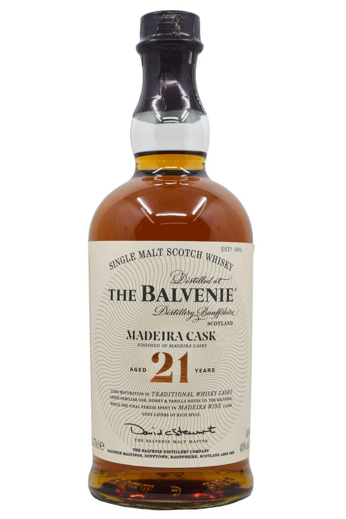 Bottle of The Balvenie Madeira Cask 21 Year Old Single Malt Scotch Whisky-Spirits-Flatiron SF