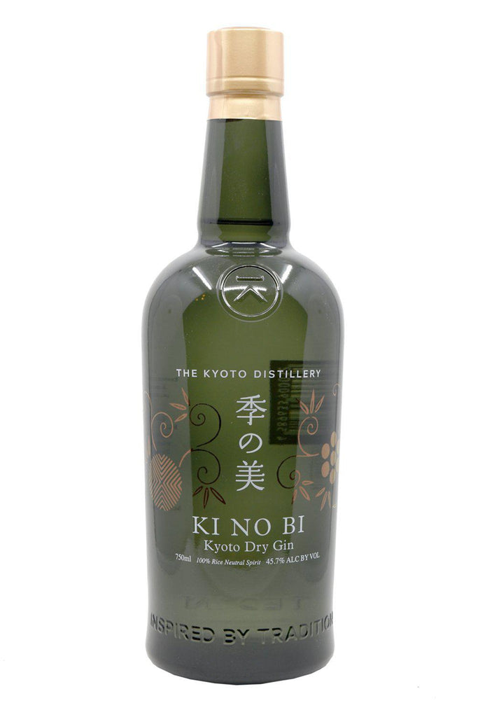 Bottle of The Kyoto Distillery Ki No Bi Dry Gin-Spirits-Flatiron SF