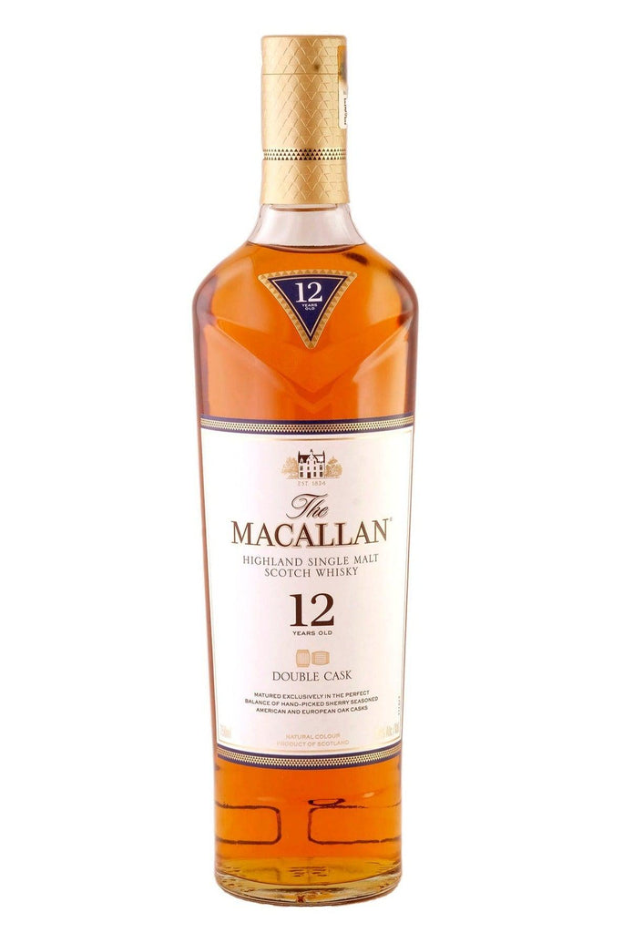 Bottle of The Macallan Single Malt Scotch 12 Year Double Cask-Spirits-Flatiron SF