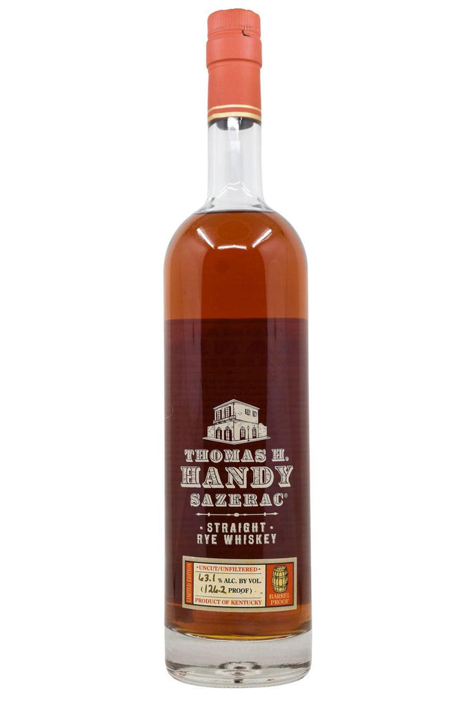 Bottle of Thomas H. Handy Sazerac Straight Rye Whiskey 2017 Release 126.2 Proof-Spirits-Flatiron SF