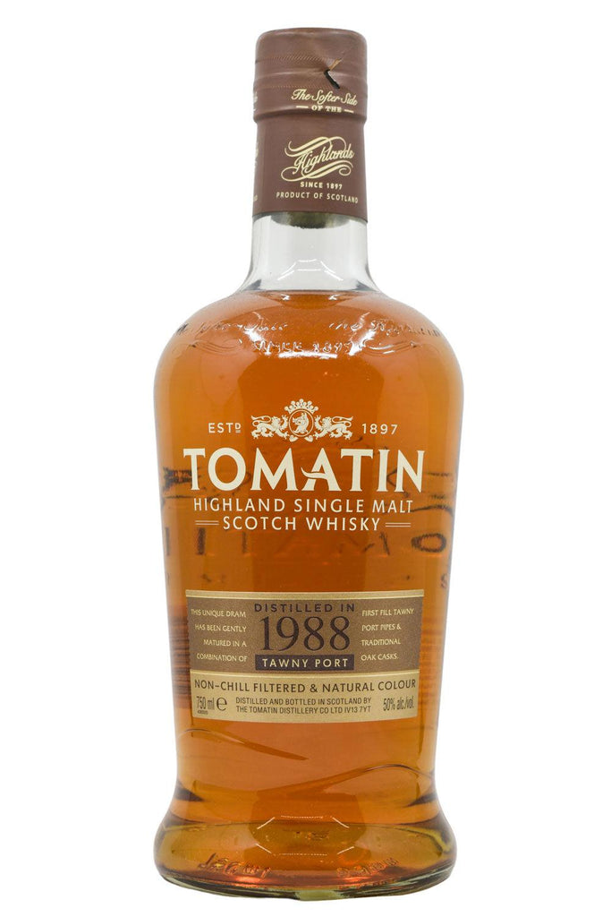 Bottle of Tomatin 1988 Vintage Single Malt Scotch Whisky-Spirits-Flatiron SF