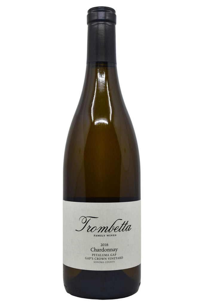 Bottle of Trombetta Petaluma Gap Chardonnay Gap's Crown Vineyard 2018-White Wine-Flatiron SF