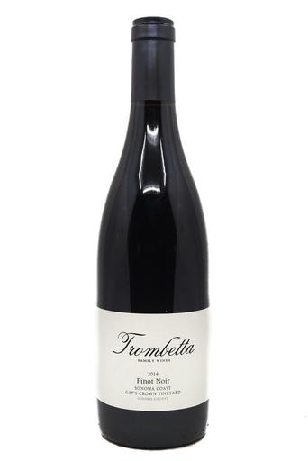 Bottle of Trombetta Pinot Noir Gap's Crown Vineyard 2014-Red Wine-Flatiron SF