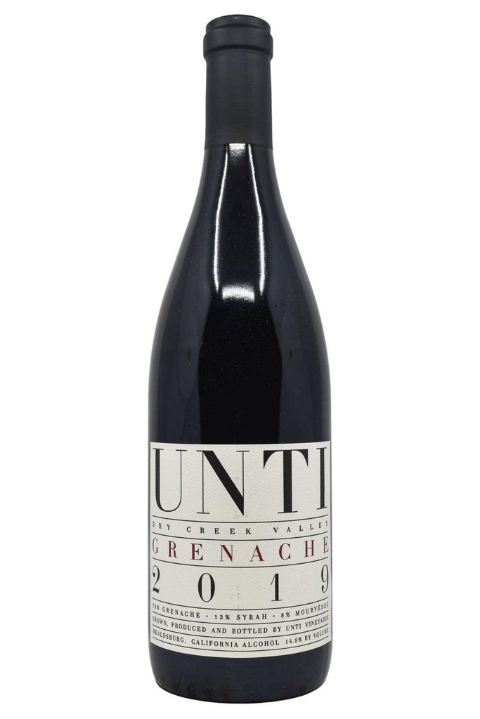 Bottle of Unti Dry Creek Valley Grenache 2019-Red Wine-Flatiron SF