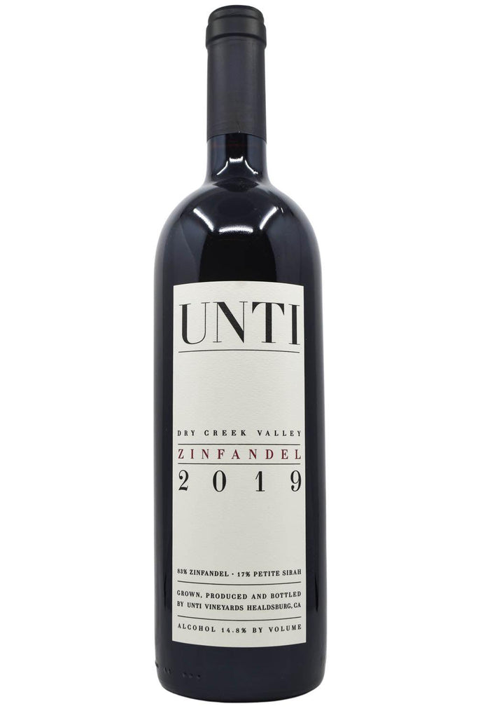 Bottle of Unti Dry Creek Valley Zinfandel 2019-Red Wine-Flatiron SF