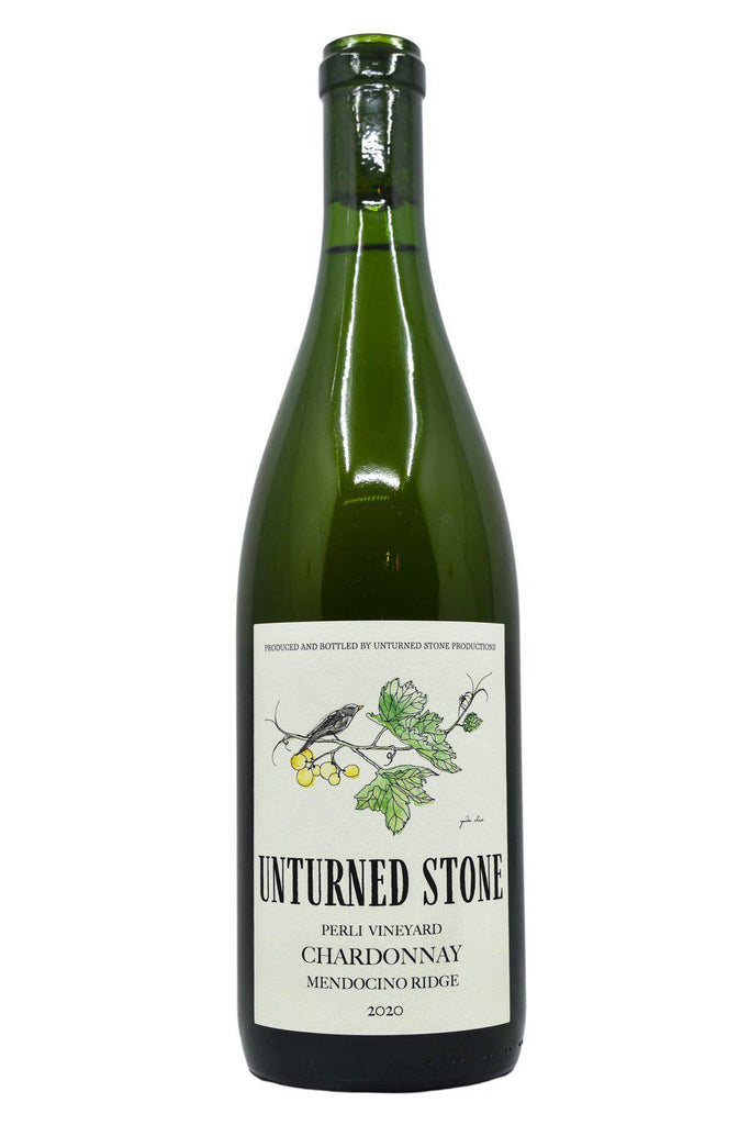 Bottle of Unturned Stone, Mendocino Ridge Chardonnay Perli Vineyard, 2020-White Wine-Flatiron SF
