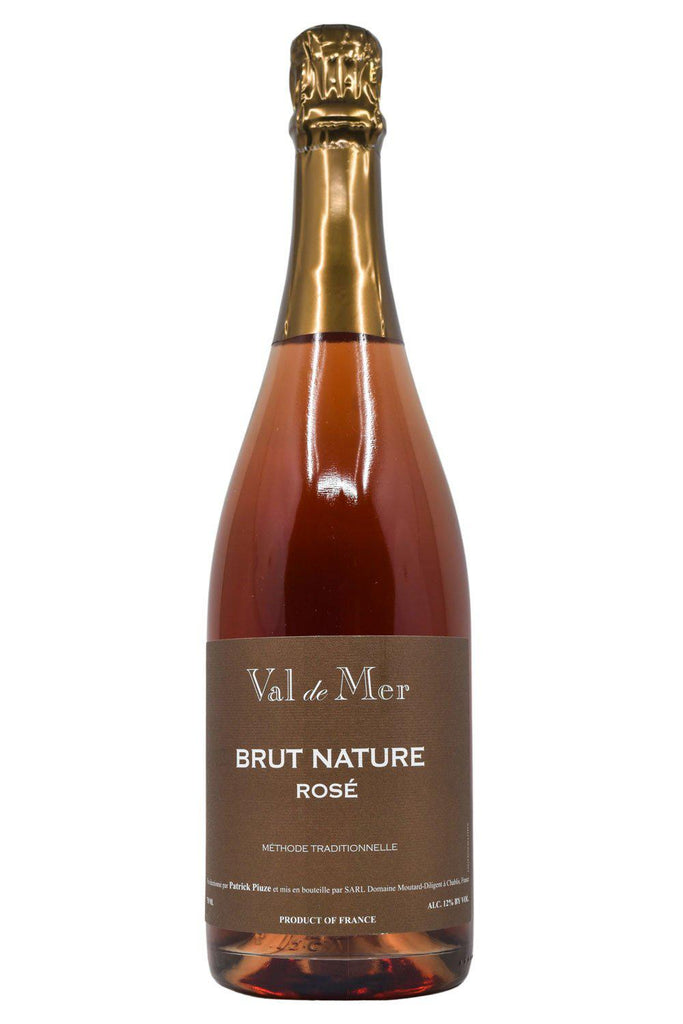 Bottle of Val de Mer (Piuze) Brut Nature Rose NV-Sparkling Wine-Flatiron SF
