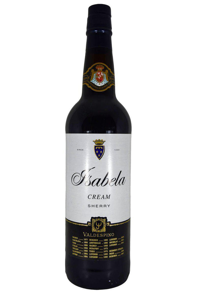 Bottle of Valdespino Cream Sherry Isabela-Fortified Wine-Flatiron SF