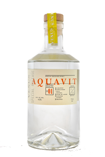 Bottle of Venus Aquavit-Spirits-Flatiron SF
