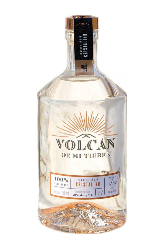 Bottle of Volcan De Mi Tierra Tequila Anejo Cristalino-Spirits-Flatiron SF