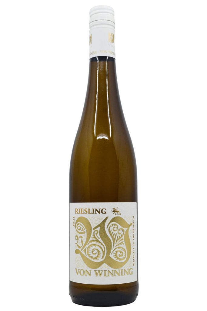 Bottle of Von Winning Estate Riesling Trocken 2021-White Wine-Flatiron SF