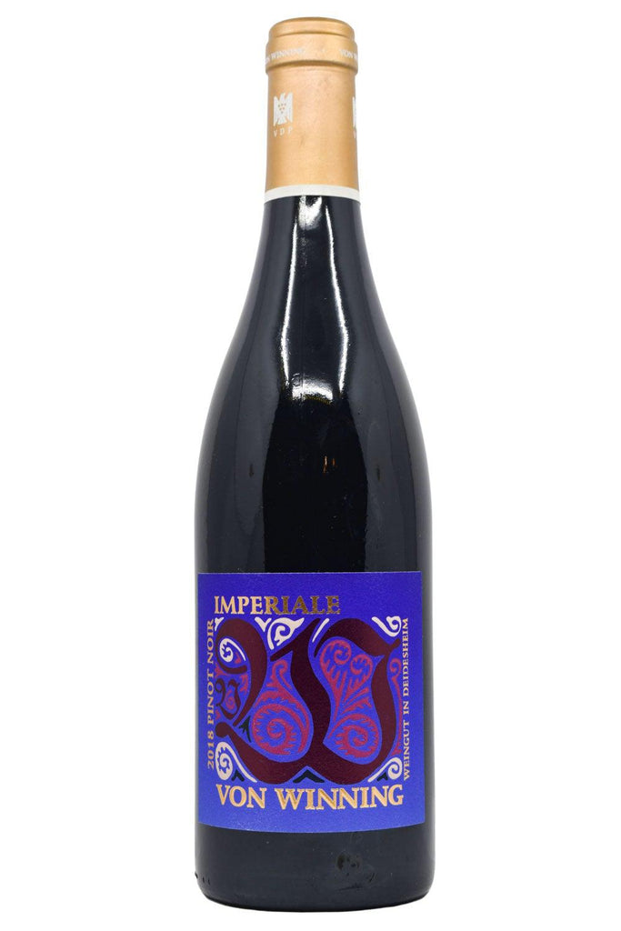 Bottle of Von Winning Pinot Noir Imperiale 2018-Red Wine-Flatiron SF