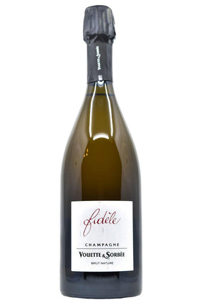 Bottle of Vouette et Sorbee Champagne Brut Nature Fidele NV-Sparkling Wine-Flatiron SF