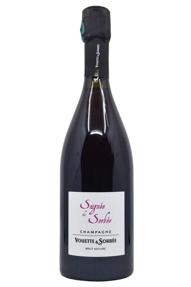 Bottle of Vouette et Sorbee Champagne Brut Nature Saignee Sorbee NV-Sparkling Wine-Flatiron SF
