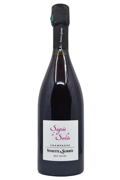 Vouette et Sorbee Champagne Rose Brut Nature Saignee de Sorbee NV