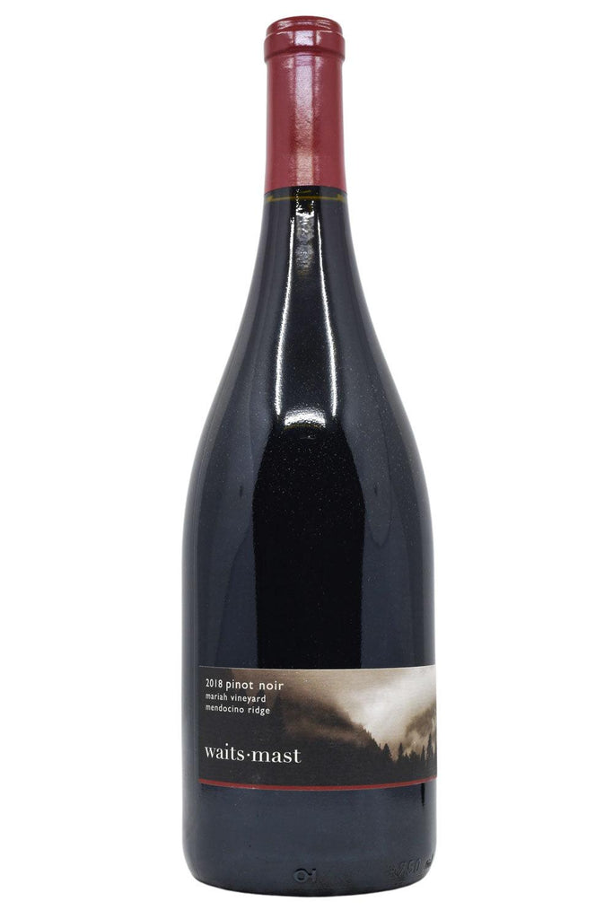 Bottle of Waits-Mast Mendocino Ridge Pinot Noir Mariah Vineyard 2018-Red Wine-Flatiron SF