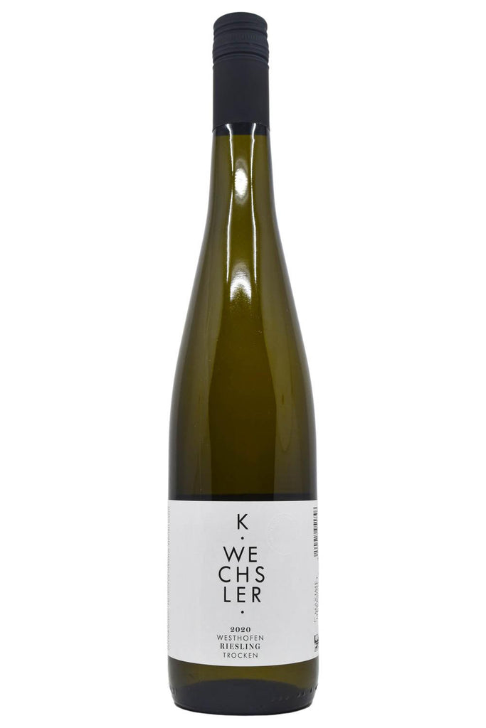 Bottle of Wechsler Rheinhessen Riesling Trocken Westhofener 2020-White Wine-Flatiron SF