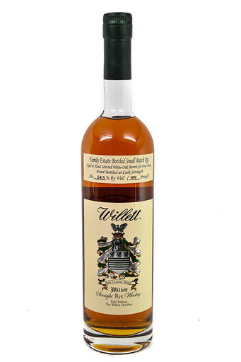 Bottle of Willett Small Batch Kentucky Rye Whiskey 4 Year-Spirits-Flatiron SF