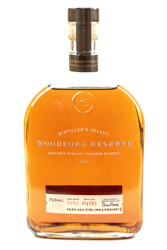 Bottle of Woodford Reserve Bourbon-Spirits-Flatiron SF