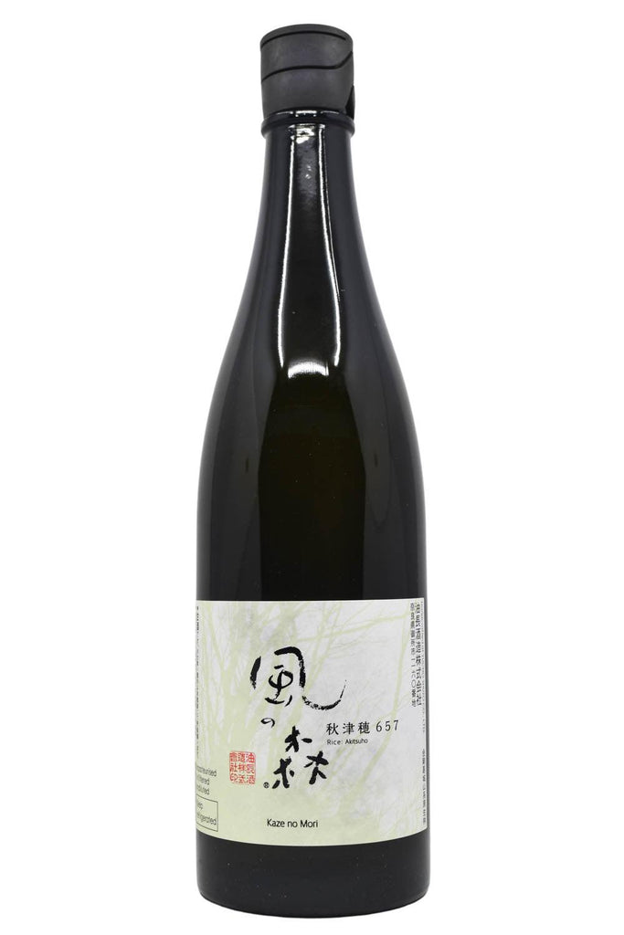 Bottle of Yucho Shuzo Kaze No Mori Wind of the Woods Junmai Sake (720ml)-Sake-Flatiron SF