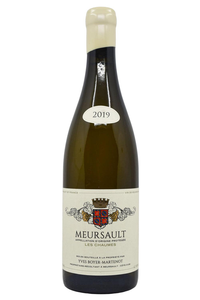 Bottle of Yves Boyer-Martenot Meursault Les Chaumes 2019-White Wine-Flatiron SF